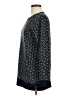 Lands' End Print Black Pullover Sweater Size M - photo 5