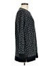 Lands' End Print Black Pullover Sweater Size M - photo 4