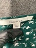 Fun2Fun 100% Rayon Green 3/4 Sleeve Blouse Size L - photo 7