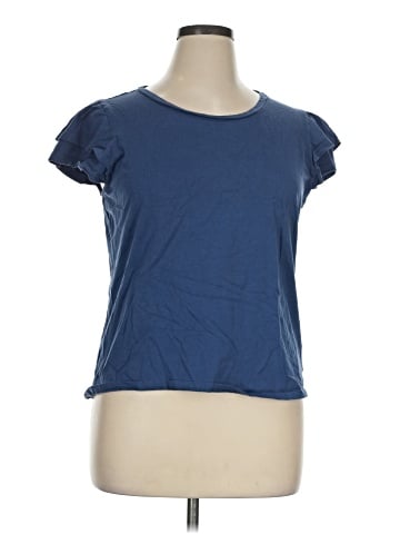 Ann Taylor Factory Short Sleeve T-Shirt (view 1)