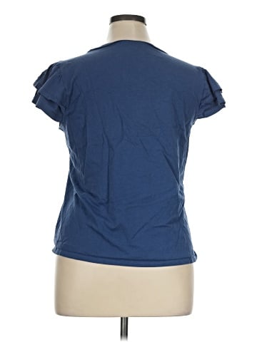 Ann Taylor Factory Short Sleeve T-Shirt (view 2)