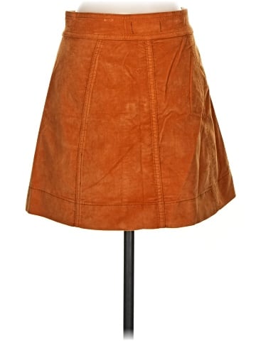 Madewell Faux Leather Skirt (view 2)