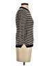 J.Crew 100% Cashmere Stripes Black Cashmere Pullover Sweater Size XXS - photo 4