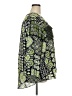 Cato 100% Polyester Print Green 3/4 Sleeve Blouse Size 22 - photo 4