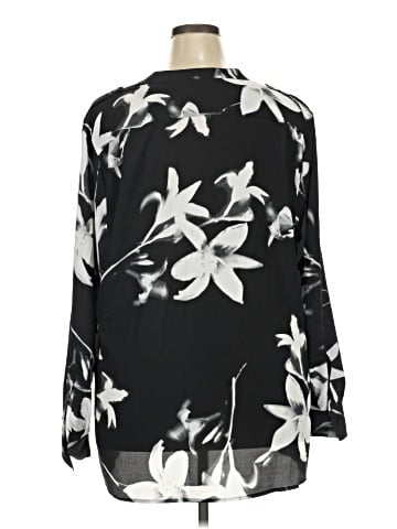 Calvin Klein Long Sleeve Button-Down Shirt (view 2)