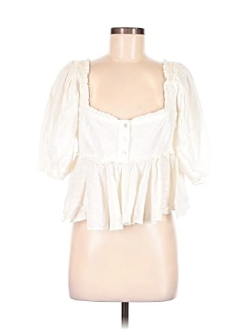 Free People 3/4 Sleeve Blouse (view 1)