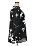 Calvin Klein Floral Black Long Sleeve Button-Down Shirt Size 2X - photo 4