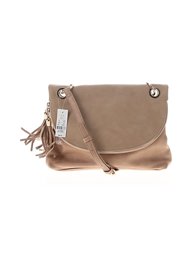 Pre-owned Ny & C Crossbody Bag In Tan