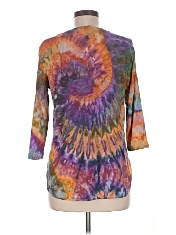 KIRKLAND Signature 3/4 Sleeve T-Shirt (view 2)