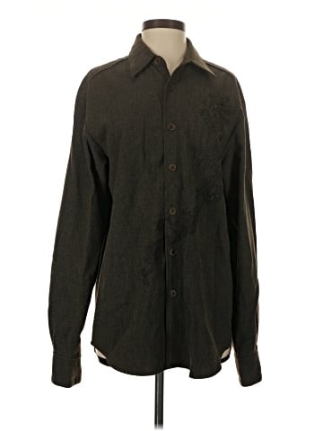 Theory Long Sleeve Button-Down Shirt (view 1)
