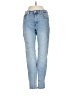 Kensie Solid Blue Jeans Size 4 - photo 1