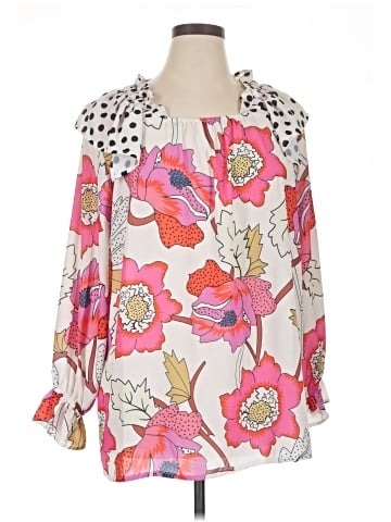 Unbranded 3/4 Sleeve Blouse (view 1)