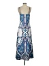 Unbranded Print Blue Casual Dress Size S - photo 2