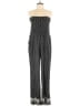 Peyton Jensen 100% Rayon Stripes Black Jumpsuit Size XL - photo 1