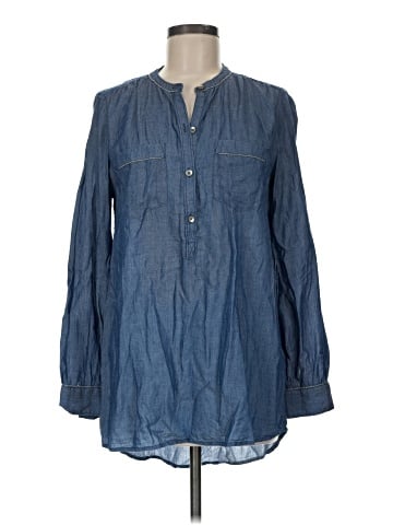 Calvin Klein Long Sleeve Blouse (view 1)