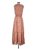 Max Studio 100% Polyester Paisley Orange Casual Dress Size S - photo 2