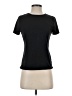 Halogen Black Short Sleeve Top Size S - photo 1