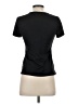 Halogen Black Short Sleeve Top Size S - photo 2
