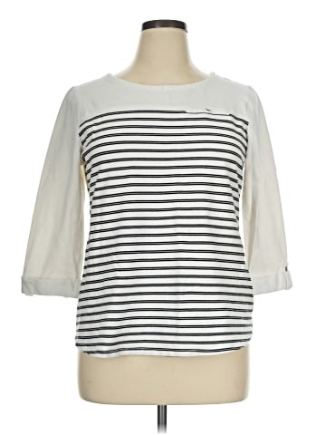 Croft & Barrow 3/4 Sleeve Top (view 1)
