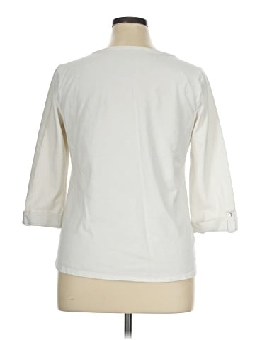 Croft & Barrow 3/4 Sleeve Top (view 2)