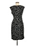 En Focus Studio 100% Polyester Animal Print Black Cocktail Dress Size 6 - photo 2