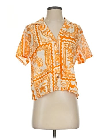 Nicole Miller Artelier Short Sleeve Blouse (view 1)