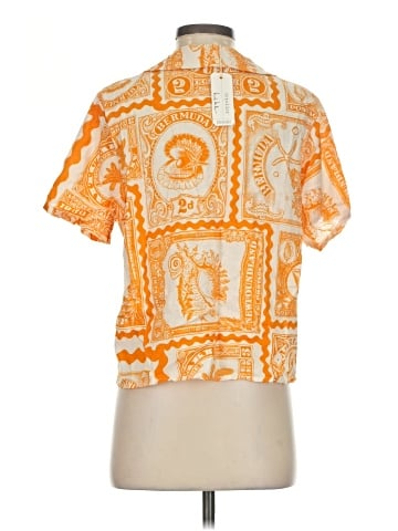 Nicole Miller Artelier Short Sleeve Blouse (view 2)