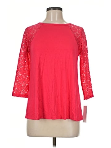 Loveappella 3/4 Sleeve Top (view 1)