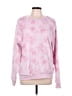 Disney 100% Polyester Floral Pink Sweatshirt Size L - photo 1
