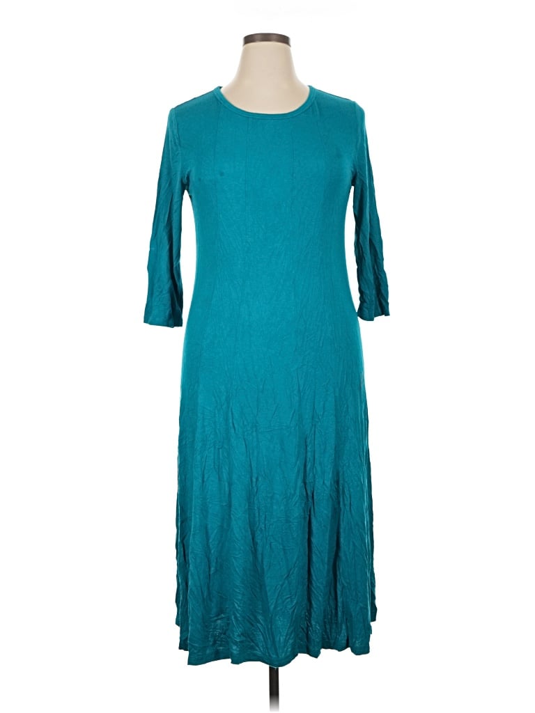 Pre-owned Hotouch Casual Dress In Teal