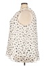Papermoon 100% Polyester Animal Print Ivory Sleeveless Blouse Size 3X - photo 5