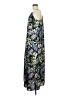 Connected Apparel Paisley Blue Casual Dress Size 6 - photo 5