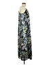Connected Apparel Paisley Blue Casual Dress Size 6 - photo 4