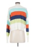 Forever 21 100% Acrylic Color Block White Pullover Sweater Size S - photo 2