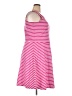 Talbots Stripes Pink Casual Dress Size 2X - photo 4