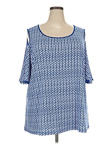 Susan Graver 3/4 Sleeve Top (view 1)