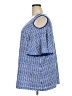Susan Graver Blue 3/4 Sleeve Top Size 3X - photo 5