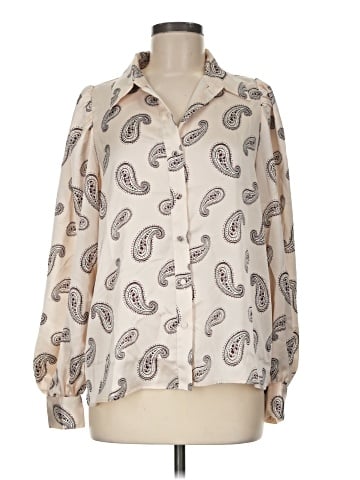Ann Taylor Long Sleeve Blouse (view 1)