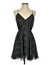 Forever 21 100% Polyester Stars Black Casual Dress Size S - photo 1