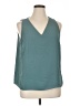 Nine West 100% Polyester Teal Tank Top Size XL - photo 1