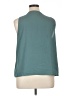 Nine West 100% Polyester Teal Tank Top Size XL - photo 2