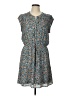 DR2 100% Polyester Paisley Blue Casual Dress Size L - photo 1