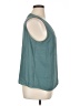 Nine West 100% Polyester Teal Tank Top Size XL - photo 4