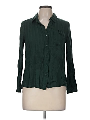 Skies Are Blue Long Sleeve Blouse (view 1)