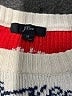 J.Crew Print Ivory Wool Pullover Sweater Size M - photo 7