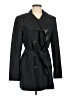 Tahari Black Trenchcoat Size M (estimated) - photo 1