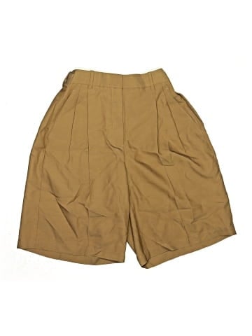 Theory Khaki Shorts (view 1)