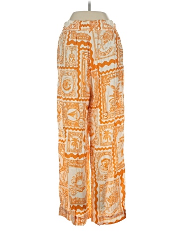 Nicole Miller Artelier Linen Pants (view 2)