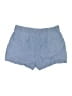 J.Crew 100% Cotton Chevron-herringbone Blue Shorts Size L - photo 2