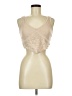 Shein 100% Acrylic Tan Sleeveless Top Size 8 - 10 - photo 1